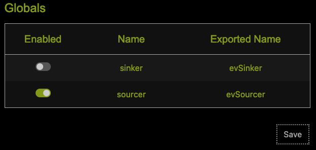 Show the new sourcer feature enabled in Eval Villain